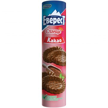 Cookies Everest SLUNCE with Cocoa 150g
