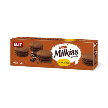MILKISS Soft Cake Chocolate (4 x 30g) 120g