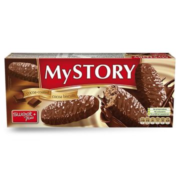 My Story Cocoa-Coated Cocoa Biscuits 150g
