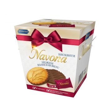 NAVONA Biscuits Vanilla Flavor 150g