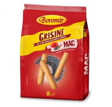 BOROMIR GRISSINI with Poppy Seeds 90g
