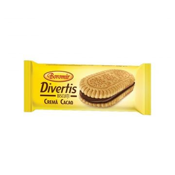 BOROMIR Biscuits DIVERTIS with Cocoa Cream 30g