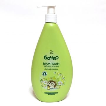 Bochko Big Baby Shampoo For Hair And Body With Chamomile And Linden Extracts 400ml