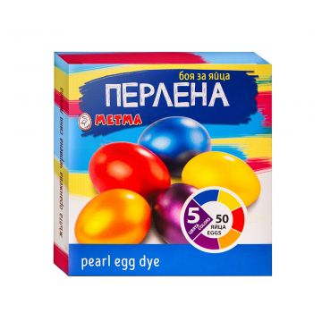 Easter PEARL Egg Dye Coloring Kit (5 Colors)