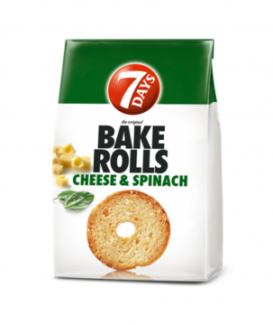 Bake Rolls Spinach & Cheese 80g