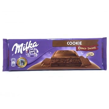 Milka Brown COOKIE Choco Swing Chocolate 300g