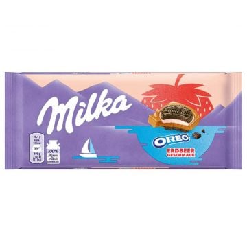 Milka Chocolate Oreo Strawberry Sandwich 92g