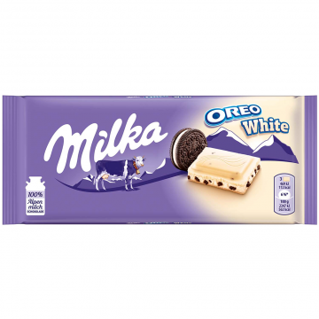 Milka Chocolate Oreo White 100g