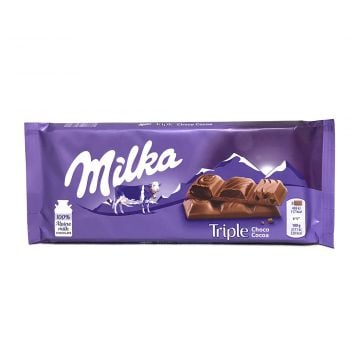 Milka Chocolate Triple Choco Cocoa 90g