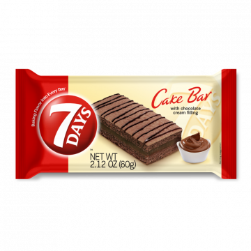 7 Days Cake Bar with Chocolate Cream Filling 60g