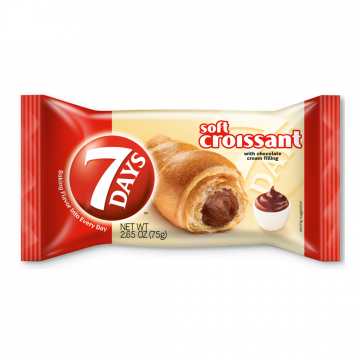 7 Days Soft Croissant with Chocolate Cream Filling 75g