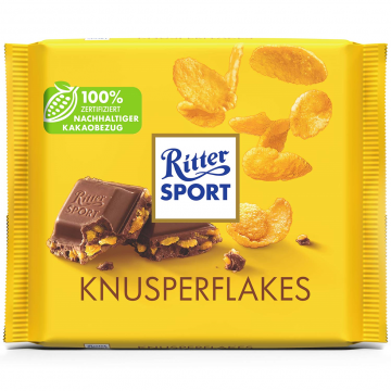 Ritter Sport Chocolate Knusper Flakes 100g