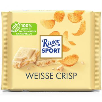 Ritter Sport White+Crisp 100g