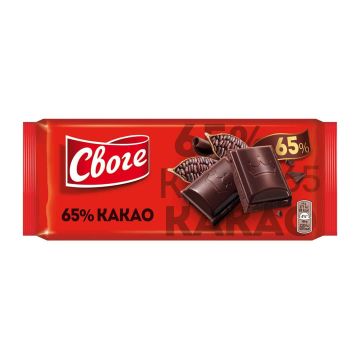 Svoge Dark Chocolate 65 % 80G