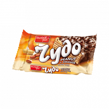 Chocolate Wafer Chudo with Peanuts and Orange 75g
