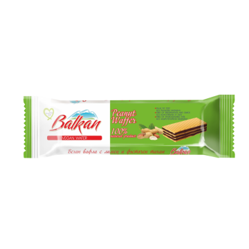 VEGAN Wafers BALKAN with Peanut tahini 30g