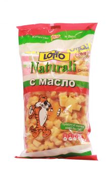 Lotto Snax Natural With Butter 60G