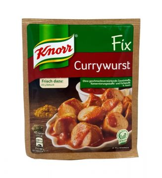 KNORR FIX Curry Wurst (Curry Sauce for Sausage) 36g 