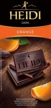 Heidi Dark Chocolate Orange 80g