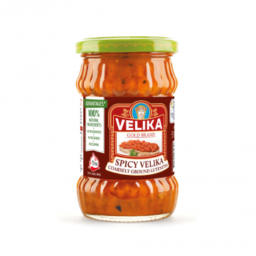 VELIKA SMALL Appetising Lutenitsa Coarsely Ground 260g