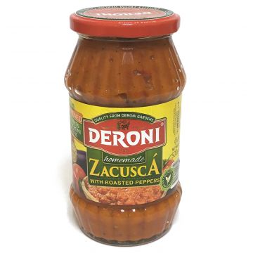 Deroni Homemade Zacusca with Grilled Peppers 500g
