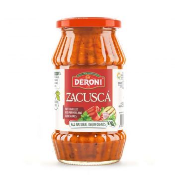 Deroni Homemade Zacusca with Grilled Peppers 500g