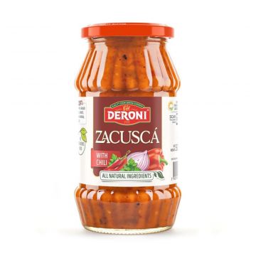 Deroni Homemade Zacusca with Chili 500g