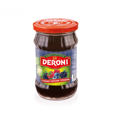 Deroni Forest Fruits Preserve 60% 300g