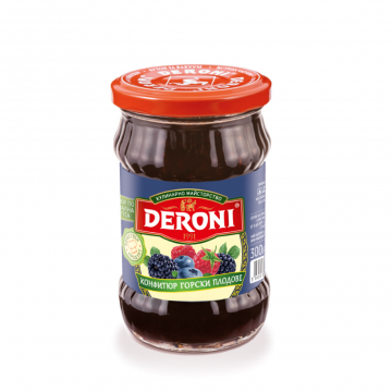 Deroni Forest Fruits Jam 40% 300g