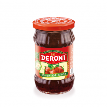 Deroni Strawberry Jam 40% 300g