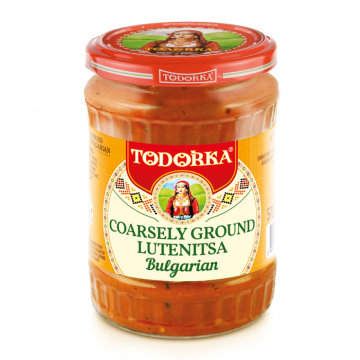 Bulgarian Lutenitsa Todorka Coarsely Ground (orange label) 570g