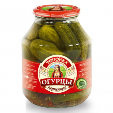 Gherkins TODORKA Hot 1650g