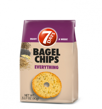 7 Days Bagel Chips Everything Flavor 90g