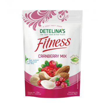 Detelina's Fitness Cranberry Mix 80g