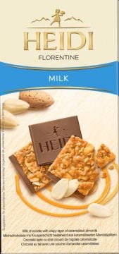 Heidi Milk Chocolate Florentine 100g