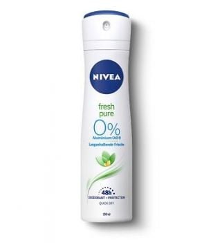 NIVEA Deo Spray Fresh Pure 0% Aluminium Salts for women 150ml