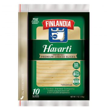 FINLANDIA Cheese Havarti Sliced 198g