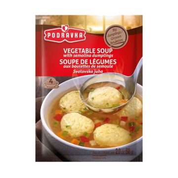 Podravka Vegetable Soup with Semolina Dumplings 56g