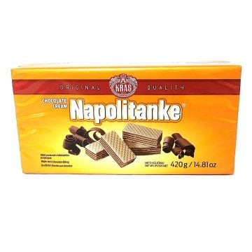Kras Napolitanke Мини Вафлички с Шоколадов Пълнеж 420г