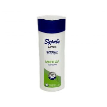 Shampoo Zdrave Active Anti-Dandruff Energizing With Menthol 200ml