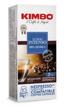 Kimbo Coffee CAPSULES Lungo Intenso (10pcs) 55g