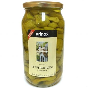 Krinos Pepperoncini Jar 1lb