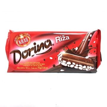 Kras Dorina Chocolate Bar with Puffed Rice 75g