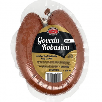 B&S Goveda Kobasica Beef Sausage Mild 1.2lb