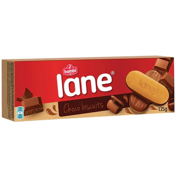 Bambi Chocolate Covered Lane Biscuits 135g