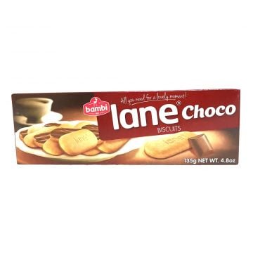 Bambi Chocolate Covered Lane Biscuits 135g