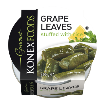 KONEXFOODS Grape Leaves Stuffed with Rice 280g