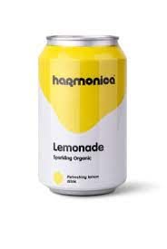 Organic Sparkling Lemonade Harmonica 330ml