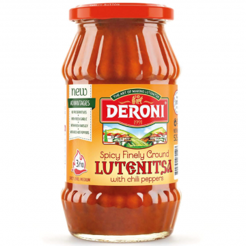 Deroni Hot Appetizing Lutenitsa Plain 520g