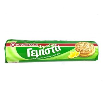 Lemon Cream Sandwich Biscuits 200g